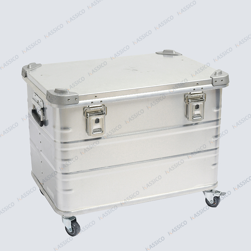 Cajas Trolley de Aluminio con Ruedas