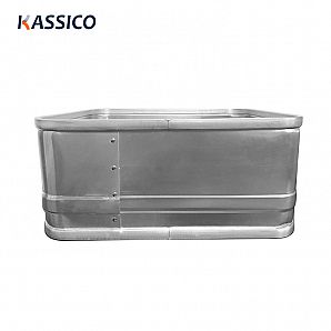 Contenedor de aluminio para mariscos y medicinas