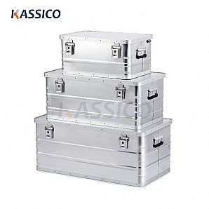 Cajas de almacenamiento y transporte de aluminio, Alutec y Swisslink