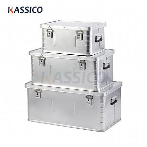 Cajas de aluminio de carcasa dura para almacenamiento de herramientas de rescate de supervivencia