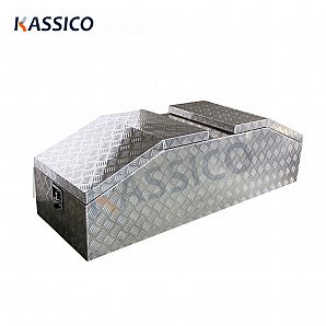 Cajas de herramientas de aluminio para camionetas tipo ala de gaviota