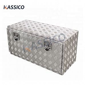 Caja de herramientas impermeable para camiones de aluminio