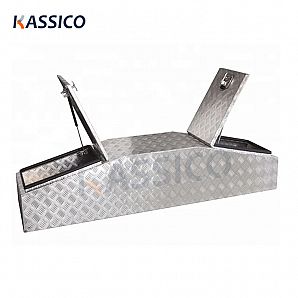 Caja de herramientas de camión de aluminio de ala de gaviota
