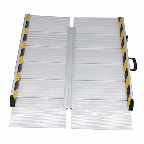 Rampa de aluminio para sillas de ruedas para escaleras